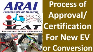 How to get ARAI Approval for EV  homologation of vehicles  homologation testing  homologation car [upl. by Edric545]