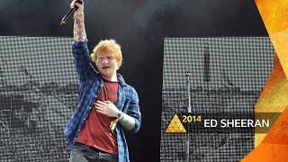 Ed Sheeran  Thinking Out Loud Glastonbury 2014 [upl. by Edra]