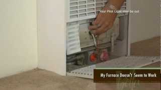 FAQ How to Light a Pilot Light on the Furnace [upl. by Key480]