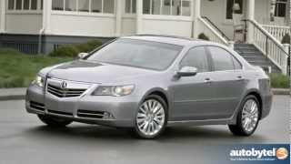 2012 Acura RL Test Drive amp Luxury Car Video Review [upl. by Airdnala]