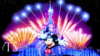 DISNEY ILLUMINATIONS FULL SHOW  DISNEYLAND PARIS  DISNEY LIGHTS SHOW  DECEMBER 2024 4K [upl. by Katey462]