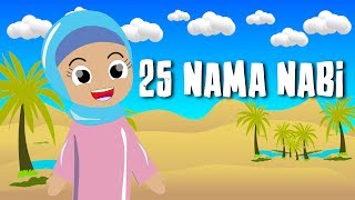 Lagu Anak Islami  25 Nama Nabi [upl. by Severen584]