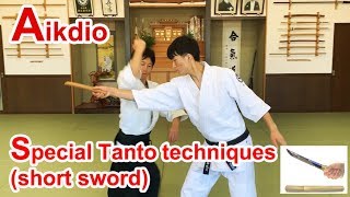 Aikido Special Knife defense techniques  Shirakawa Ryuji shihan [upl. by Seldan]