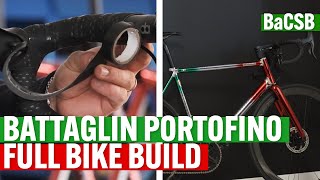 Building up a steel road bike from scratch  Officina Battaglin Portofino 2021 No 51 of 70 [upl. by Ahsinrats914]