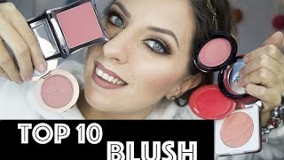 TOP 10 BLUSH  Simona Nappi MUA [upl. by Deadman]