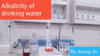 Determine Alkalinity of drinking water [upl. by Nyliuqcaj550]