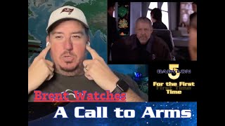 Brent Watches A Call to Arms  Babylon 5 For the First Time  The Movie  Reaction [upl. by Sharma]