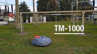 ECHO Mähroboter TM1000 im Umspannwerk [upl. by Armand]