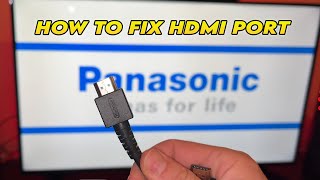 Panasonic TV  How to Fix HDMI No Signal Error Not Working [upl. by Leirraj502]