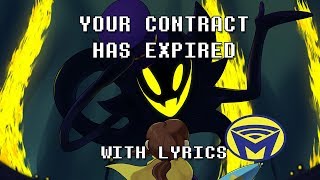 A Hat in Time  Your Contract Has Expired With Lyrics  Man on the Internet [upl. by Elfont]