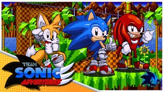 Team Sonic Adventures  ACT 1  Green Hill Zone [upl. by Berghoff]