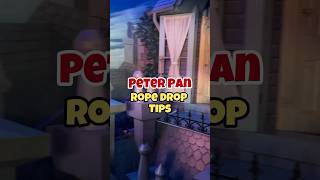 How to rope drop Peter Pan in Disneyland ✨ [upl. by Eiramit]