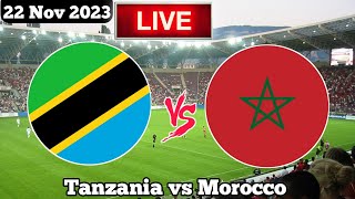 Tanzania Vs Morocco Live Match Today [upl. by Thevenot]