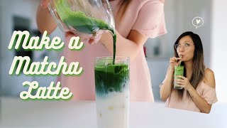 The Iced Matcha Latte YOU NEED to Start Your Day  Premium Japanese Matcha Tea Recipe [upl. by Mishaan]