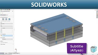 SOLIDWORKS  Hole Series Assembly Features [upl. by Eniale]