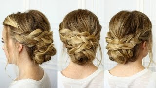 Soft Braided Updo  Missy Sue [upl. by Rett697]