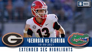 1 Georgia vs Florida Extended Highlights  CBS Sports HQ [upl. by Bitthia]