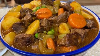 The BEST Old Fashioned Beef Stew  How To Make [upl. by Nnaeed713]