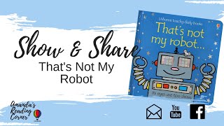 Usborne Books  Thats Not My Robot  Show amp Share [upl. by Lednor390]