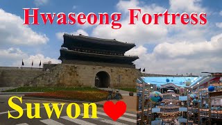 Hwaseong Fortress in Suwon [upl. by Jerrilyn]