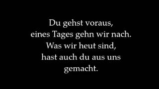 Santiano  Die letzte Fahrt Lyrics [upl. by Alleber]