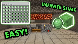 SIMPLE 121 SLIME FARM TUTORIAL in Minecraft Bedrock MCPEXboxPS4Nintendo SwitchWindows10 [upl. by Ahsad510]