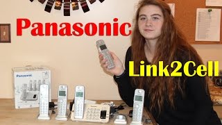 PANASONIC LINK2CELL 📞BLUETOOTH CORDLESS KXTGE475S PHONE REVIEW 👈 [upl. by Thessa]