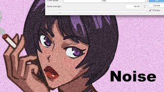 Noise Filter  Overview Clip Studio Paint 30 [upl. by Losyram281]