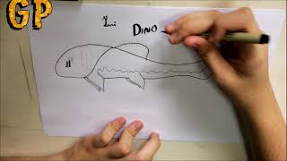 GP 33 Desenhando um Dunkleosteus [upl. by Oxford]