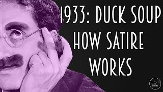 1933 Duck Soup  How Satire Works [upl. by Auoz]