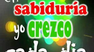 MUSICA CRISTIANA INFANTILCREZCO EN SABIDURIA [upl. by Notsirhc407]