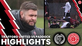 Mud Sweat And Tears  Trafford United vs Stretford Paddock FC  Rhodes Cup Match Highlights [upl. by Allmon]