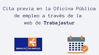 Cita previa en Oficina de Empleo  Trabajastur [upl. by Nimocks]