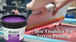 Best Emulsion For Screen Printing  Top Review of 2021 [upl. by Edroi]