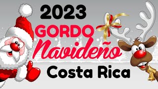 Gordo Navideño Numeros Probables Para Costa Rica 2023 [upl. by Natanhoj]