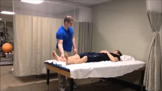 passive stretching for the lower extremity [upl. by Aliled]