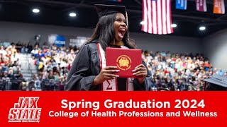 Spring Graduation 2024  College of Health Professions and Wellness [upl. by Kenna]