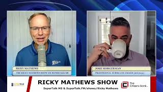 Hurricane Chaser Josh Morgerman iCyclone Talks Japan Adventures amp Potential Threats with Ricky [upl. by Nathanoj185]