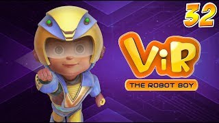 Animated Series  Vir The Robot Boy  Hindi Stories Hindi Cartoons  Fursatganj Ki Diwali1 [upl. by Kendyl]