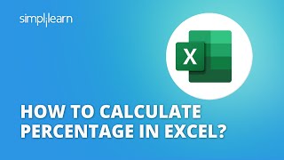 How to Calculate Percentage In Excel  Excel Percentage Formula  Excel For Freshers Simplilearn [upl. by Nahtnanhoj17]