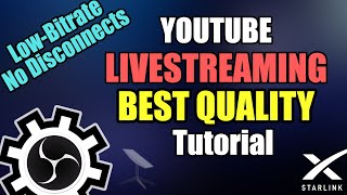 How to Livestream with HEVC and VP09 Codec at 1080P or lower on YouTube  OBS Best Quality Tutorial [upl. by Pucida]