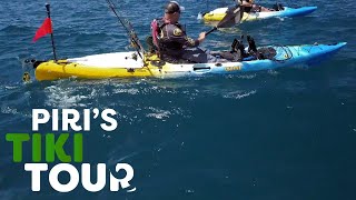 Kayak Fishing in Taiharuru Bay New Zealand  Piris Tiki Tour  S2 Ep5 [upl. by Asenad744]