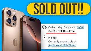 Why is the iPhone 16 Pro Max SOLD OUT EVERYWHERE [upl. by Joice]