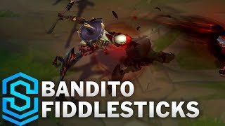 Bandito Fiddlesticks Skin Spotlight  PreRelease  League of Legends [upl. by Tsai921]