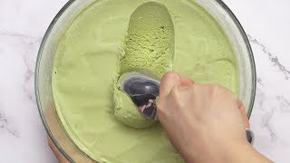 Homemade Matcha Ice Cream Recipe [upl. by Kere]