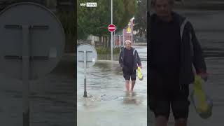 Heavy flooding hits Czech Republic [upl. by Paul295]