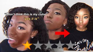 I WENT TO THE WORST REVIEWED MAKEUP ARTIST IN MY CITY FOR WEDDINGPROMHOMECOMING😭 MUST WATCH [upl. by Yentruok]