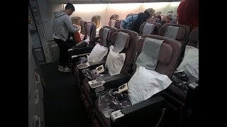 Qantas Premium Economy Trip Report A380 [upl. by Phillipp455]