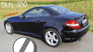 MERCEDESBENZ SLK 350 R171 ACCELERATION 0257 [upl. by Siron]