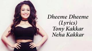 DHEEME DHEEME Tony Kakkar ft Neha Sharma Best song 2019 Kashika Sisodia Choreography [upl. by Isleen579]